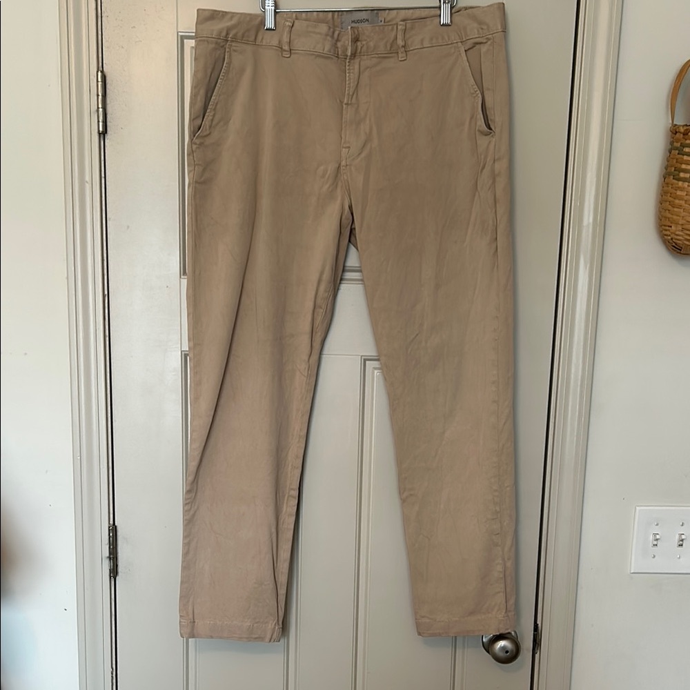 Hudson Jeans Men’s Classic Slim Straight Chino in Mocha 38